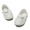thumbnail image 5 of DREAM PAIRS Girls Mary Jane Rhinestone Studded Slip On Ballet Flats Toddler, 5 of 5