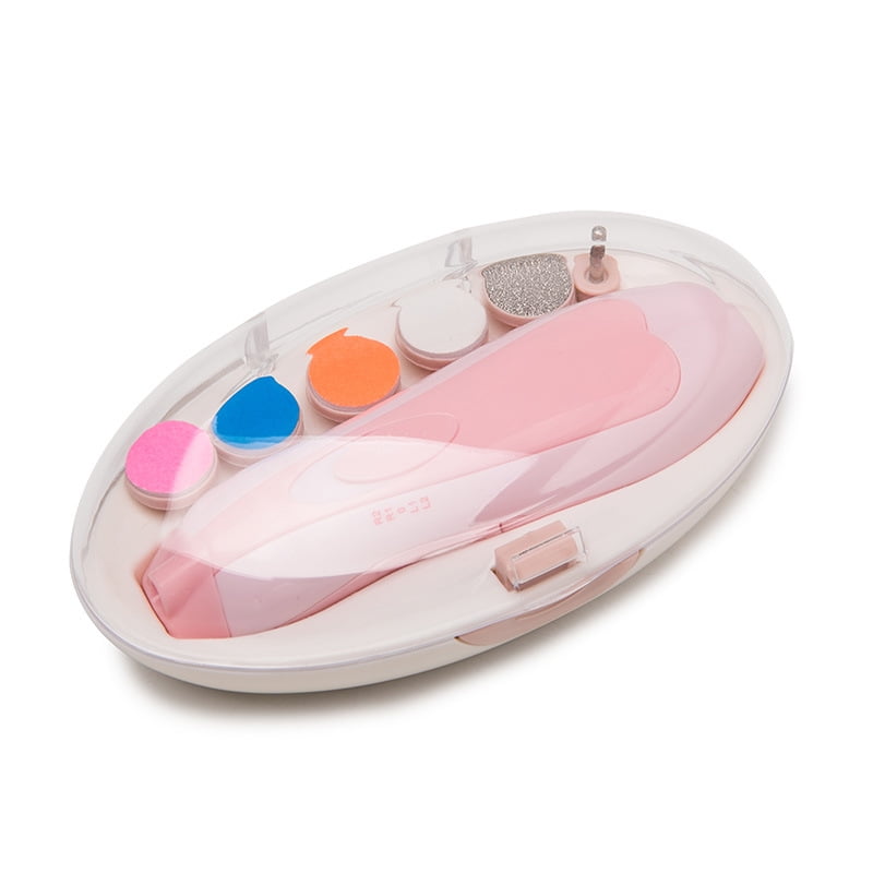 Battery Operated Baby Nail File Tools, Electric Safe Nail Clipper