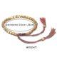 thumbnail image 4 of Tibetan Buddhist, Braided Copper Beads, Lucky Rope Bracelet, Women Blue, 4 of 5