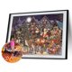 thumbnail image 1 of Cuadros Decorativos 5D bricolaje completo taladro diamante pintura Santa Claus cruz puntada mosaico Kit pared artes Ehuebsd embutido en tela, 1 of 1