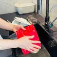 thumbnail image 4 of Kitchen Silicone Mat,Non Slip Heat  Kitchen Silicone Trivets Mats Kitchen Countertops Protector Pad With Handle Silicone Placemat For Pots Pans, 4 of 8