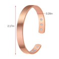 thumbnail image 5 of Pure Copper Energy Magnetic Bangle Healthcare Bracelets For, 5 of 5