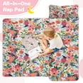thumbnail image 4 of Pioneer Flower Floral Print Pattern Toddler Nap Mats for Kids Preschool,Sleeping Mat Bag or Kids,Toddler Sleeping Bag,Toddler Nap Mat or Daycare, 4 of 6