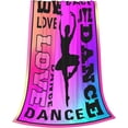 thumbnail image 4 of LHSHID Love Dance Blanket Fleece Throw Home Decor Soft Cozy Blanket Bed Couch Sofa for Girls Boys Teens 30"x40", 4 of 7