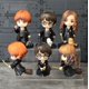 thumbnail image 1 of 2025 Conjunto completo de 5 o 6 muñecos de la película Harry Potter más novedosos, Hermione, Snape, Ron y su novio Malfoy, varita mágica, adornos decorativos, 1 of 5