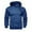 Blue, variant on Hoodies for Men Pullover Big and Tall Hoodies for Men Men's Casual Hoodie Fashionable Pullover Sweatshirt Comfortable Streetwear Soft Blend Long Sleeve Hooded Top for Everyday Wear
