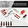 thumbnail image 3 of 573PCS Mechanic Tools Set, Professional Electrician Automative Hand Repair Tool Kit with 3-Layer Drawer, Heavy Duty Metal Box, Include Socket Wrenches Screwdriver, DIY Tool Storage Case, 3 of 7