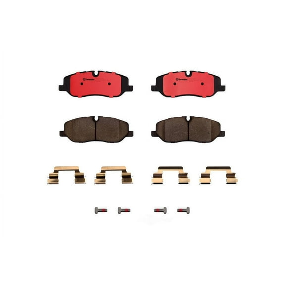 Brembo P44014N NAO BRAKE PADS Fits select: 2006-2009 LAND ROVER RANGE ROVER SPORT HSE, 2006-2007 LAND ROVER RANGE ROVER WESTMINSTER