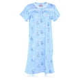 thumbnail image 2 of JEFFRICO Womens Nightgowns Sleepwear Soft Pajama Dress Nightshirts Plus Size, 2 of 4