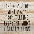thumbnail image 1 of SolarX Eyewear A una copa de vino de contar... Cartel de pared, 1 of 1