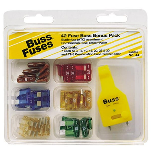 Cooper Bussmann NO44 Atc Fuse Assortment 43 Piece
