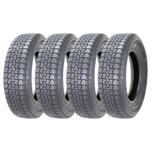 4 New Trailer Tires ST225/75D15 225 75 15 H7815 Bias 8PR 11087
