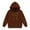 Brown, variant on Bow Print Hoodies Sweatshirts For Kids Leopard Print Girls Hooded Sweatshirt Soft Fleece Pullover With Pocket For Casual Wear Blue 140(8-9 Years)