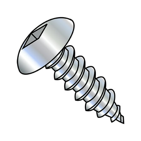 

6-18X1/2 Square Truss Self Tapping Screw Type A Fully Threaded Zinc (Pack Qty 5 000) BC-0608AQT