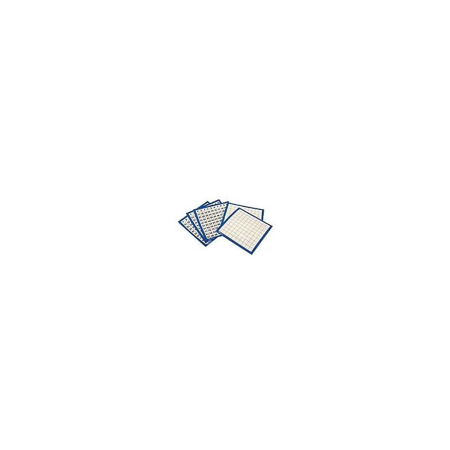 Laminated Hundred Boards, 10/pkg