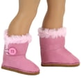 thumbnail image 2 of Sophia's Winter Boots for 18" Dolls, Pink, 2 of 4