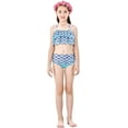thumbnail image 5 of 3Pcs Mermaid Tails compatible Swimming compatible Girls Swimsuit Princess Bikini Costume Bathing Suits Set compatible Kids Gift_Gift Of G, 5 of 5