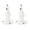 White, variant on LOLIPPYY 2 Pcs Camera Wall Bracket Adjustable Holder for Security Camera Indoor Outdoor White