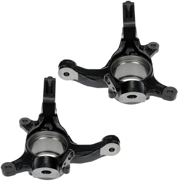 Detroit Axle - 2 Front Steering Knuckles for Toyota Camry Avalon Sienna Solara Lexus ES300, Steering Knuckles Assembly 1999 2000 2001 Replacement