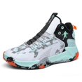 thumbnail image 1 of Mens Basketball Shoes Breathable Non-slip Sports Running Shoes Fr827, 1 of 5