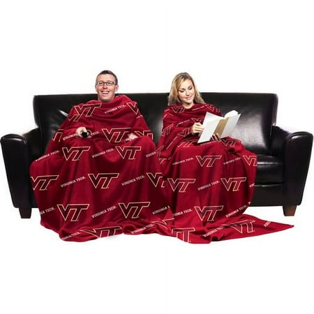 NCAA Virginia Tech Hokies Blanket with Sleeves
