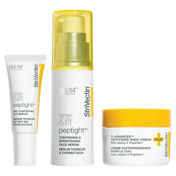 Kit Trío StriVectin Tighten & Lift Power Starters para cuidado de la piel