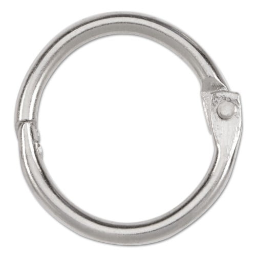 Metal Book Rings, 0.75 Metal Book Rings, 0.75
