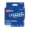 thumbnail image 1 of 450pzs Etiquetas Redonda Avery TD5733 Color Azul Circular 6mm Permanente Codigo Papeleria Oficina Escuela, 1 of 6