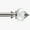 Nikel, variant on Deconovo Adjustable Single Curtain Rod 48" - 84", 3/4 inch Diameter, Black