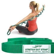 The Original Stretch Out Strap with Exercise Book, Top Choice Stretch Out Straps for Physical Therapy, Yoga Stretching Strap or Knee Therapy Strap by OPTP