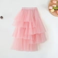 thumbnail image 2 of Zanarzt Newborn Girl Tutu Outfits Toddler Tutus for Girls Tutu Layers Girls Tutu Skirt Kids Tutu Girls Tulle Ballet Dance Tutu Long Skirt Pink,5-6 Years, 2 of 6