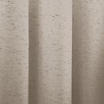 thumbnail image 3 of Gap Home Multi-Nep Organic Cotton Light Filtering Rod Pocket Window Curtain Pair Khaki 95, 3 of 6