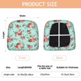 thumbnail image 3 of Pioneer Flower Seat Covers for Dining Room Chairs Set Of 6,Stretch Printed Washable Chair Seat Cover with Elastic Ties and Button,Removable Waterproof Couch Cushion Covers, 3 of 6