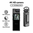 thumbnail image 2 of OWSOO Body Camera with Audio and Video Recording, 180°Lens Rotatable, 6 Hour Battery , 1.3in TFT Screen, Night Vision Evidence Collection/Service/Delivery/Conference, 2 of 7