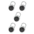 thumbnail image 1 of Riwesomey Rotary Padlock Zinc Alloy Digital Code Cabinet Portable Anti-theft Lock Locks Padlocks Password Combination Security Lightweight Type2 NO2 Riwesomey CBP584582, 1 of 4