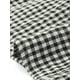 thumbnail image 5 of TOP CORTO SMOCKED INSPIRADO CHIC PARA MUJERES CON MANGAS BUBBLE EN CUADROS GINGHAM NEGRO Y BLANCO, 5 of 6