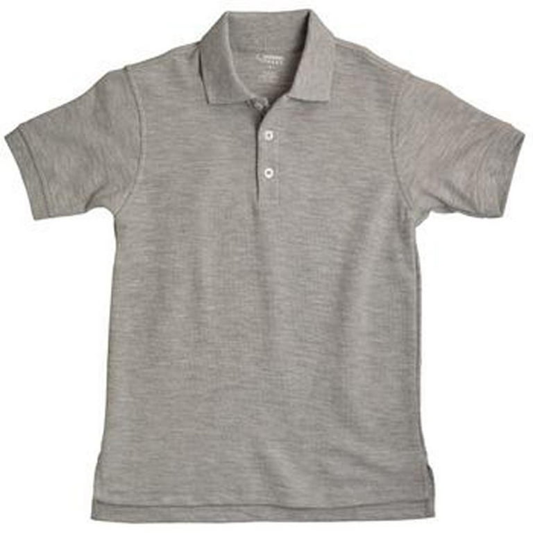toddler grey polo shirt