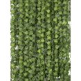 thumbnail image 1 of 12pcs/set Plastic Artificial Leaf Vine, Simulation Plant Green Vine For Party, 1 of 5