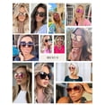 thumbnail image 4 of Lentes de Sol DIFF Becky II Mujer Diseño Oversized Ojo de Gato, 4 of 9