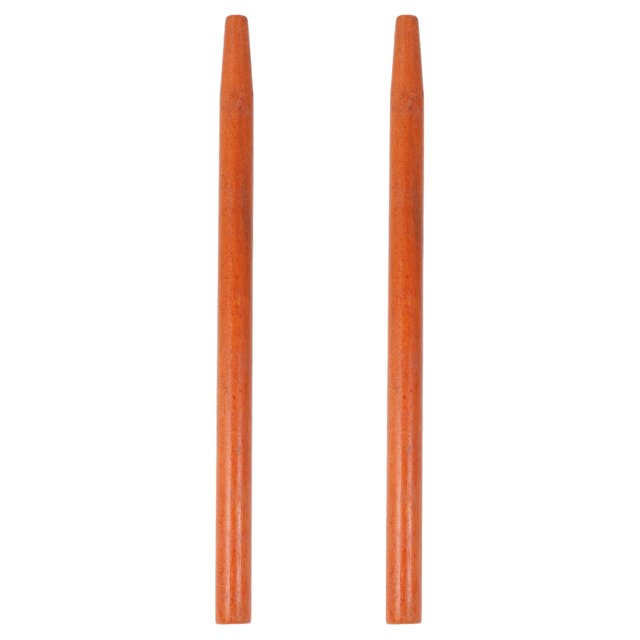 Mango universal de madera para pala (2 unidades): Mango de madera dura de repuesto para herramientas de jardín, multiusos para azadas, palas y mazos.