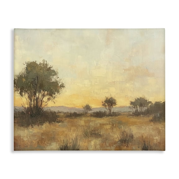 Stupell Industries Traditional Honey Hued Horizon Canvas Art, 20 x 16, by Petals Prints Design