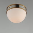 thumbnail image 2 of 12419SWSNSBR-Maxim Lighting-Duke - 1 Light Flush Mount-8.75 Inches Tall and 12.25 Inches Wide-Satin Nickel/Satin Brass Finish, 2 of 5