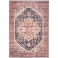 thumbnail image 3 of GLN Rugs Mylasa - Indoor, Machine Washable Area Rug 3'x5' Black/Terra Home Carpet, 3 of 7