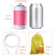 thumbnail image 4 of Iron Hammer Ducha portátil Ducha eléctrica Ducha de Camping con Cabezal de Ducha Válvula de Cierre Rosa brillar Electrónica, 4 of 5