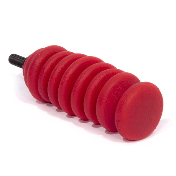 Limbsaver S-Coil Bow Stabilizer 4.5" - Green/Pink/Red