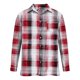 thumbnail image 4 of Yaoyar Men's Plaid Button Down Shirt Long Sleeve Casual Lapel Work Shirts Lightweight Shirts with Pocket, 4 of 4