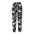thumbnail image 5 of Lounge Pants Women Horkkom Casual High Waisted Boho Pants Comfy Yoga Trousers Pants with Pockets, Gifts for Women L, 5 of 6