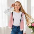 thumbnail image 4 of chaqlin Girls' Fashion Hoodies & Sweatshirts Cute Axolotl Full-Zip Hoodie Kids Long Sleeve Hooded Jacket Casual Outerwear with Pockets Fall Winter Clothes, 4 of 7