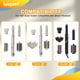 thumbnail image 2 of Soporte de pared para secador de pelo KEEPOW para Shark Flexstyle, 2 of 8
