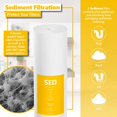 thumbnail image 3 of Incorporated FLTWH2045CKS1 3 Filter KDF Whole House Water Filtration Set , White, 3 of 5